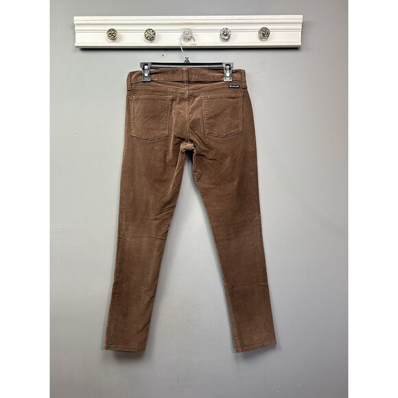 Lucky Brand Corduroy Jeans Zoe Skinny Womens 4/27 Brown Neutral Soft Casual - Picture 2 of 7